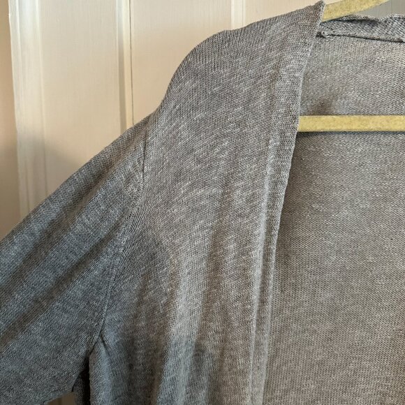 | OLD NAVY | Gray Open Front Cardigan - Picture 5 of 9